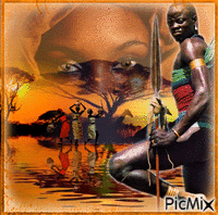 Africa анимиран GIF