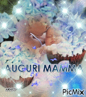 AUGURI MAMMA - Бесплатный анимированный гифка