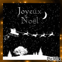 Joyeux père Noël - Бесплатный анимированный гифка