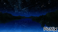 Космическое небо - GIF animate gratis