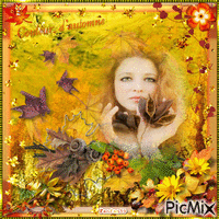 Couleurs d'automne animowany gif