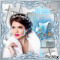 Winter picture Animiertes GIF