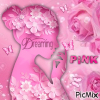 Dreaming Pink GIF animé