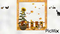 Puppy & Squirrel - Bezmaksas animēts GIF