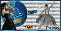 Marie -Anne - Zdarma animovaný GIF