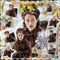 Claire Foy in Queen Elizabeth II [The Crown TV] - GIF animé gratuit