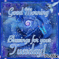 Tuesday Blessings animowany gif