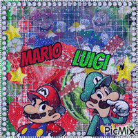 Mario & Luigi | Nintendo - Ilmainen animoitu GIF
