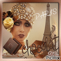 Chocolate Paris - Free animated GIF