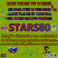 STARS80 SUR FACEBOOK - GIF animé gratuit