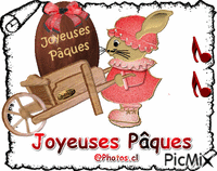 joeuses Pâques animovaný GIF