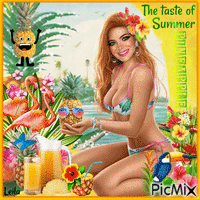 The taste of Summer, Pineapple - Δωρεάν κινούμενο GIF