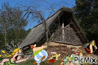 Village Gaulois Animated GIF