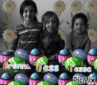 Easter cousins. animovaný GIF