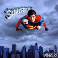 Superman анимиран GIF