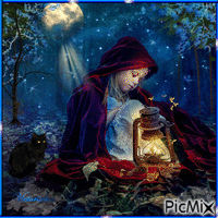 Little red riding hood 动画 GIF
