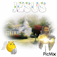 Jesus анимиран GIF
