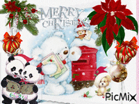 merry christmas - Gratis animeret GIF