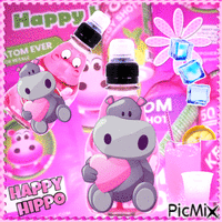 1er place HAPPY HIPPO DRINK