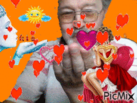 Mein Herz verschenkt - GIF animé gratuit