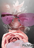 Matizando el rosa animasyonlu GIF