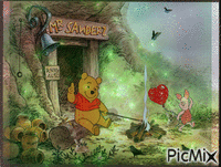 Pooh анимиран GIF