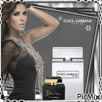 Concours : Mon parfum Dolce & Gabbana - Argent et noir GIF animé