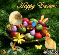Happy Easter - Δωρεάν κινούμενο GIF