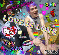 love is love bestie - Darmowy animowany GIF
