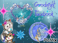 Goodnight Faceboook - Darmowy animowany GIF