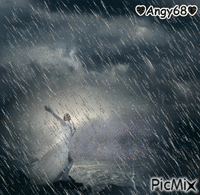 pioggia..lampi - GIF animasi gratis