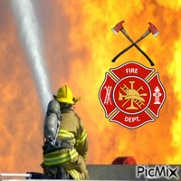 Firefighter GIF animasi