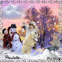 plaisirs d'hiver - Free animated GIF
