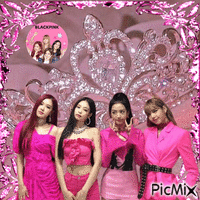 BlackPink ~ Glitter Pink animuotas GIF