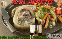 bon appetit animēts GIF