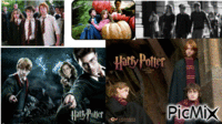 Harry,Ermione et Ron animēts GIF