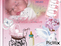 bébé et accessoire ma création a partager sylvie - Free animated GIF