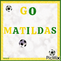 Go Matildas GIF animé