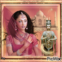 Ma création Indienne..... Animated GIF