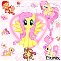 Fluttershy (MLP) (✿◠‿◠) Animated GIF