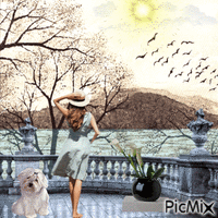 How beautiful this world is. animált GIF