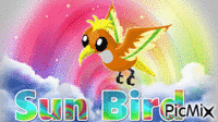Sun Bird - Bezmaksas animēts GIF