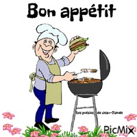 Bon appétit animowany gif