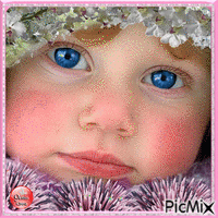 Beautiful baby - Gratis geanimeerde GIF