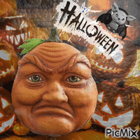 Halloween Jack O'Lanterns - Free animated GIF