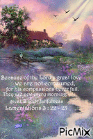Lamentations 3: 22 - 23 - Besplatni animirani GIF