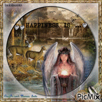 happiness is... animuotas GIF