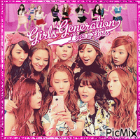 Girls' Generation - Bezmaksas animēts GIF