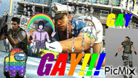 gay chris redfield GIF animé