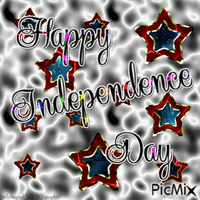 happy independence day animēts GIF